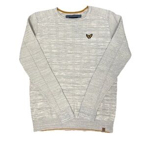 PME Legend Crewneck Sweater Knit Cotton Flight Men’s Size Medium Beige